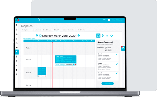 Drap-N-Drop Jobs In Schedule