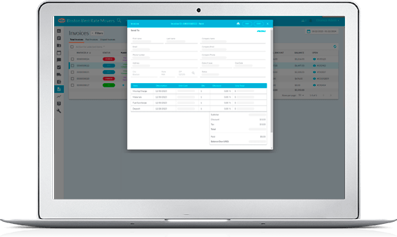 Moving CRM Invoicing
