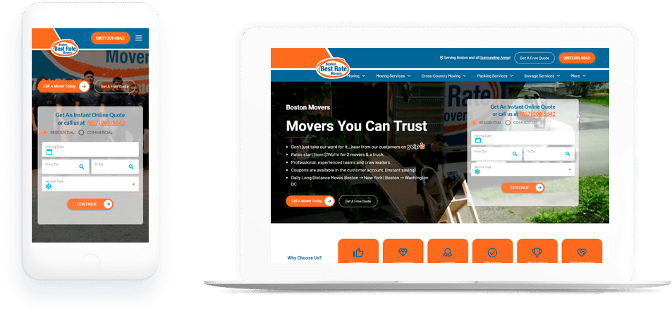 Moving Company Websites